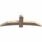 Ekena Millwork Bellingham Smooth Timber Gable Bracket, Douglas Fir, 60"W x 20"H x 3 1/2"D x 5 1/2"F, 8/12 Pitch GBW060X20X0406BEL00SDF - alternate 3
